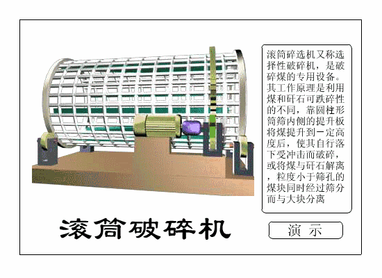 滾筒破碎機工作原理