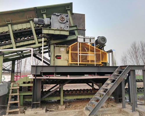 2PGC系列建筑垃圾破碎機(jī)現(xiàn)場(chǎng)應(yīng)用01