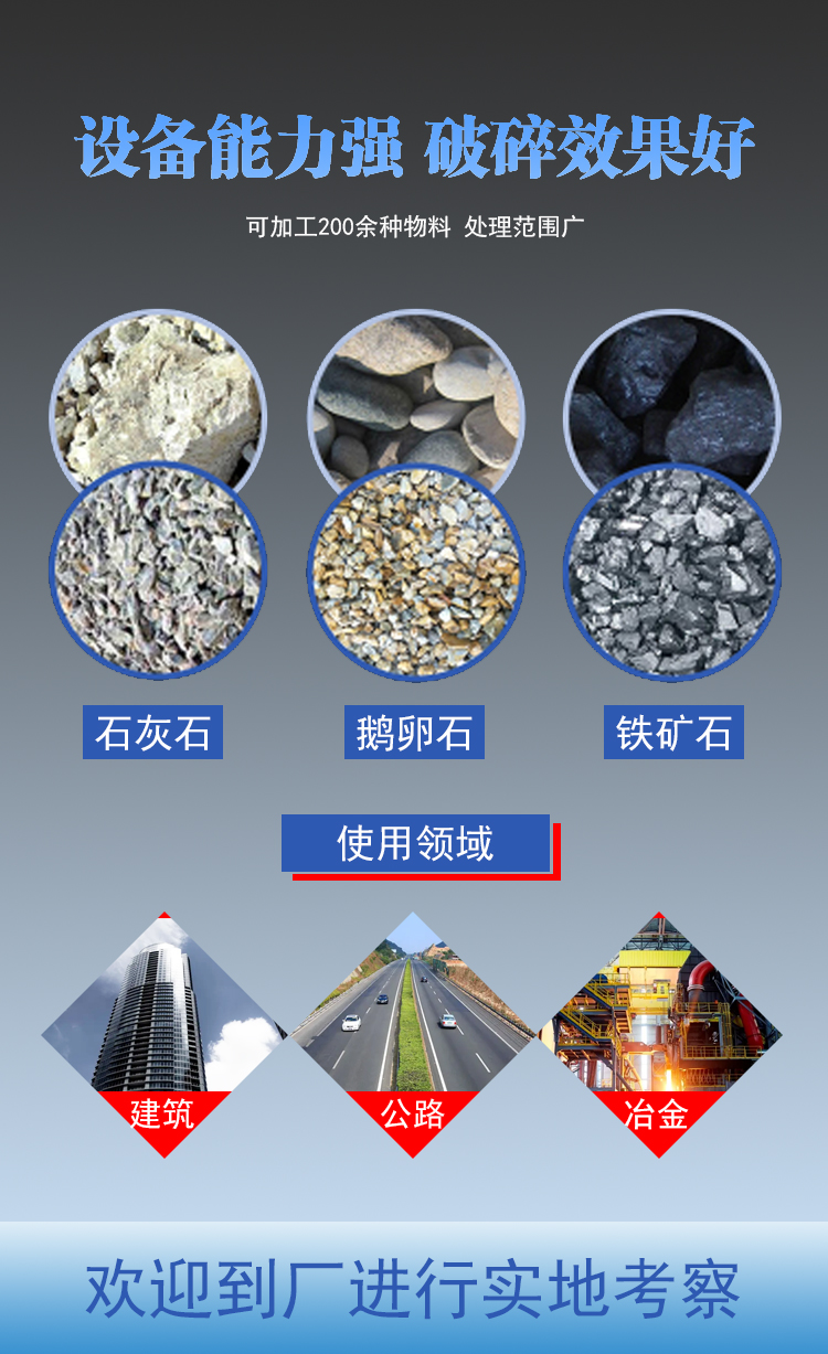 旋回破碎機應(yīng)用范圍